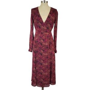Wilfred by Aritzia Floral Wrap Dress